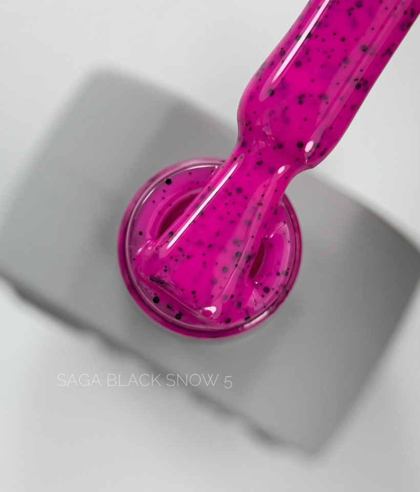 Black Snow gel polish, 05