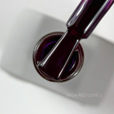Love red gel polish, 05