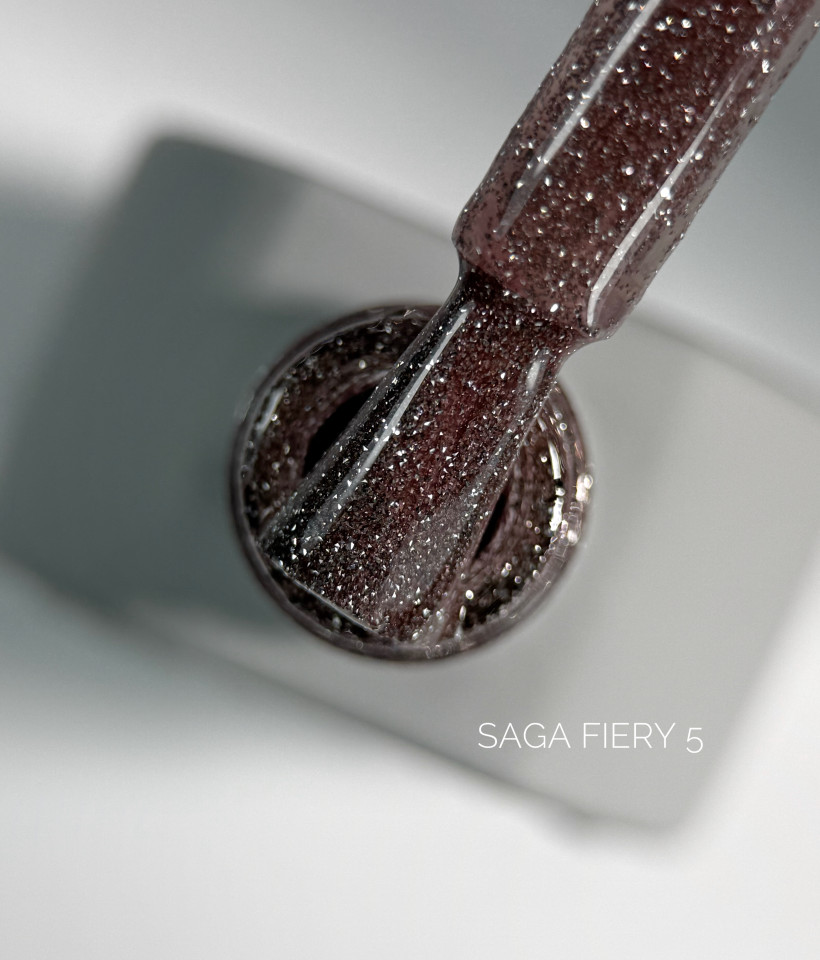Fiery gel polish, 05