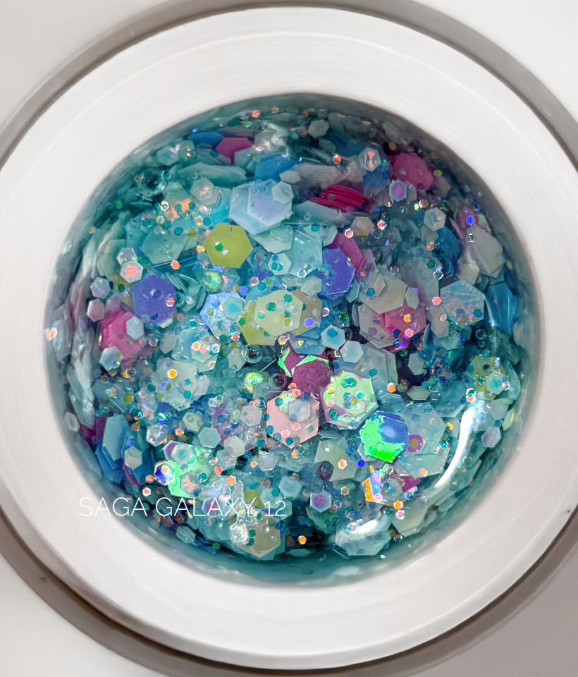 Galaxy glitter, 12
