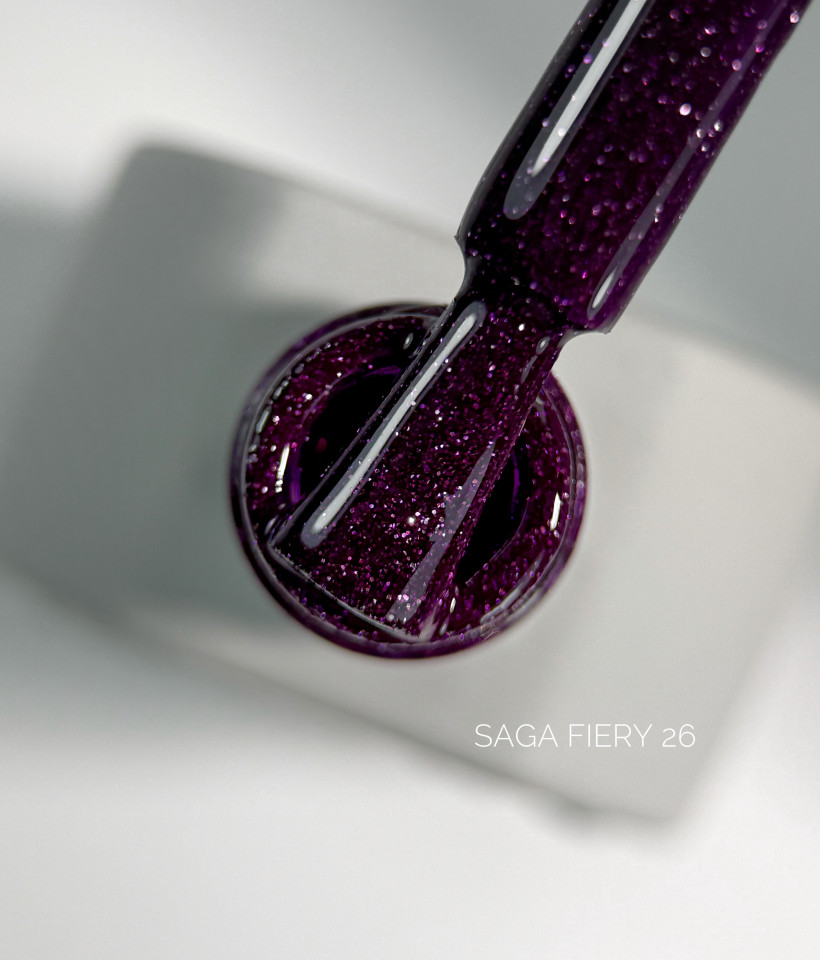 Fiery gel polish, 26