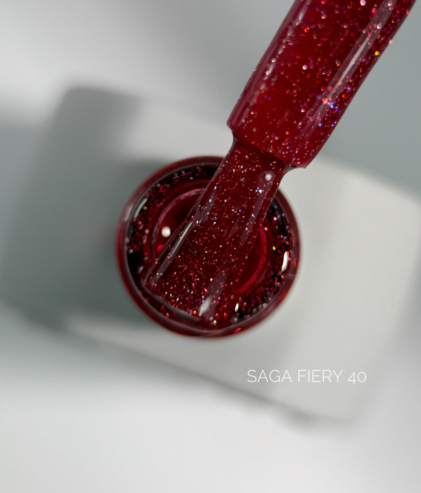 Fiery gel polish, 40