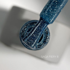 Fiery gel polish, 08