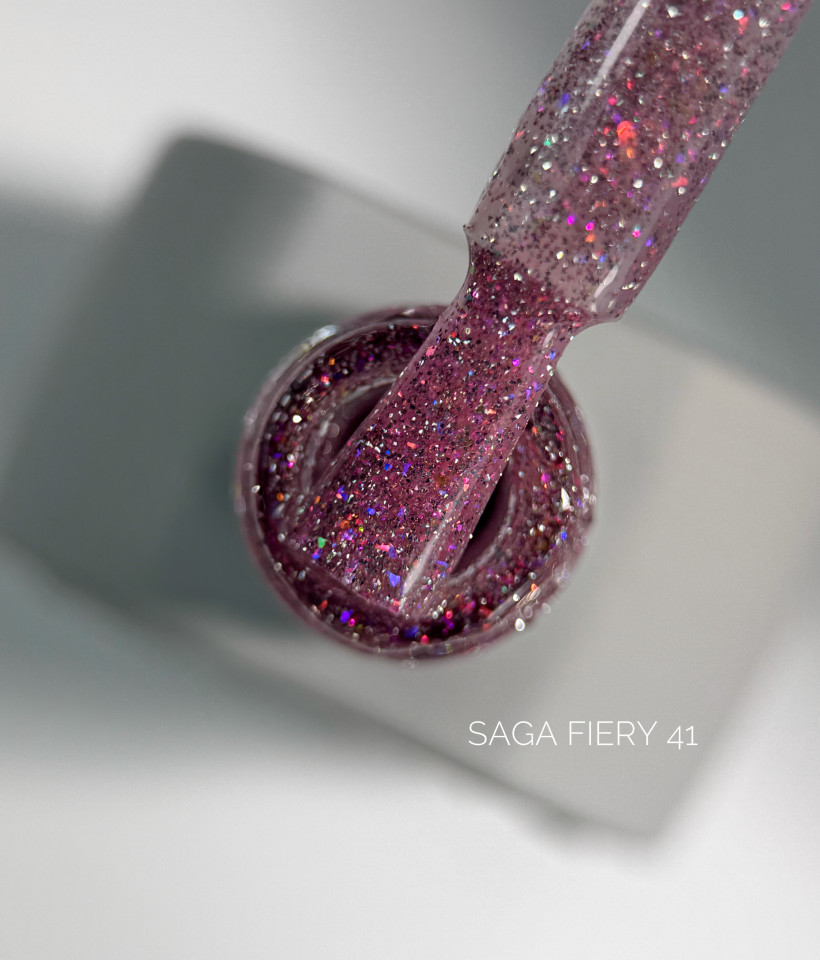 Fiery gel polish, 41