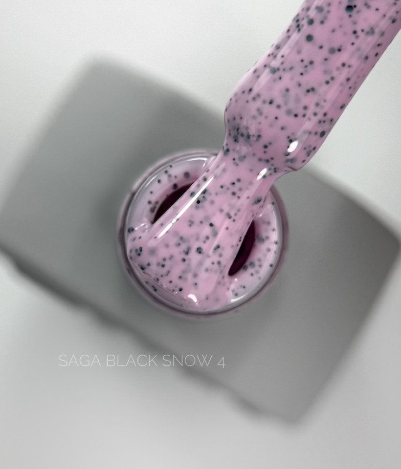 Black Snow gel polish, 04
