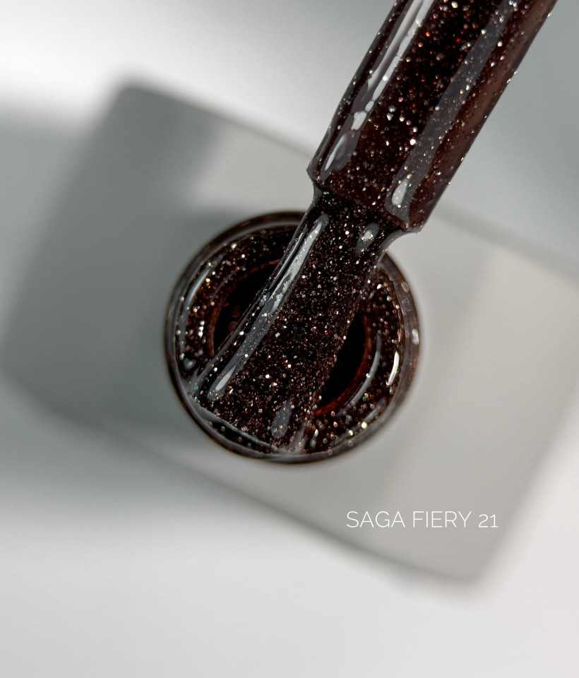 Fiery gel polish, 21