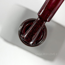 Love red gel polish, 02