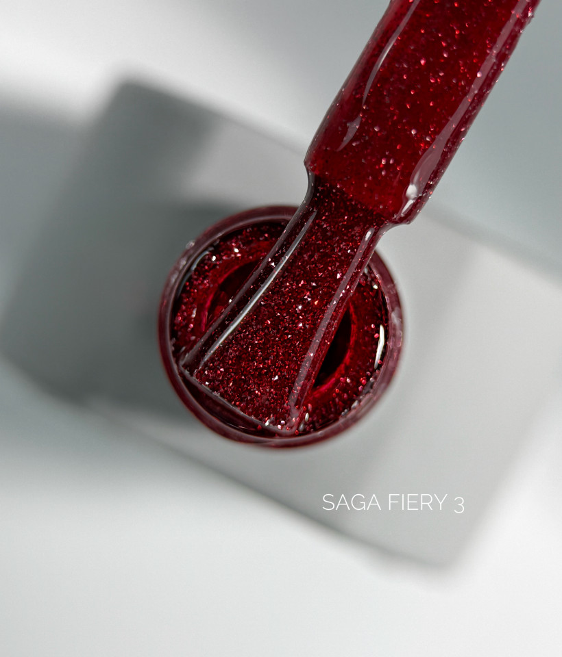 Fiery gel polish, 03
