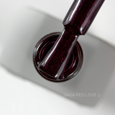 Love red gel polish, 03