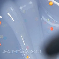 SAGA professional Liquid Party gel, 15 мл, 01, 01