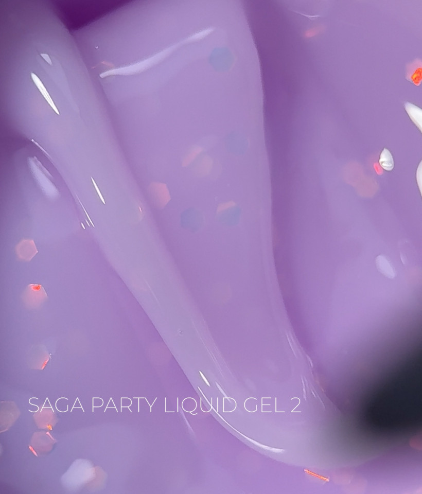 SAGA professional Liquid Party gel, 02