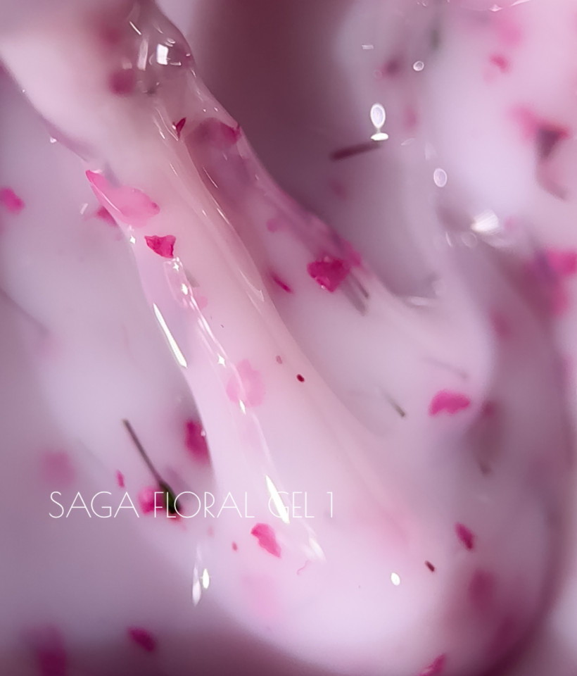 SAGA professional Liquid Floral gel, 01