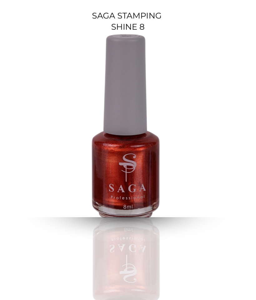 ЛАК ДЛЯ СТЕМПІНГУ SHINE, 08
