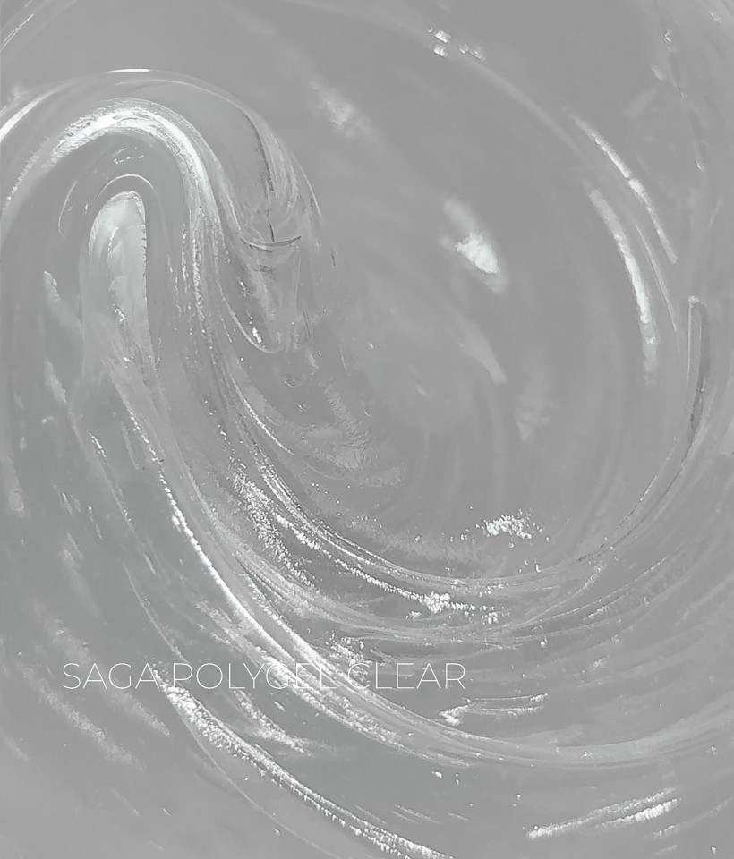 Poly gel банка, Clear